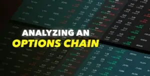 analyzing an options chain