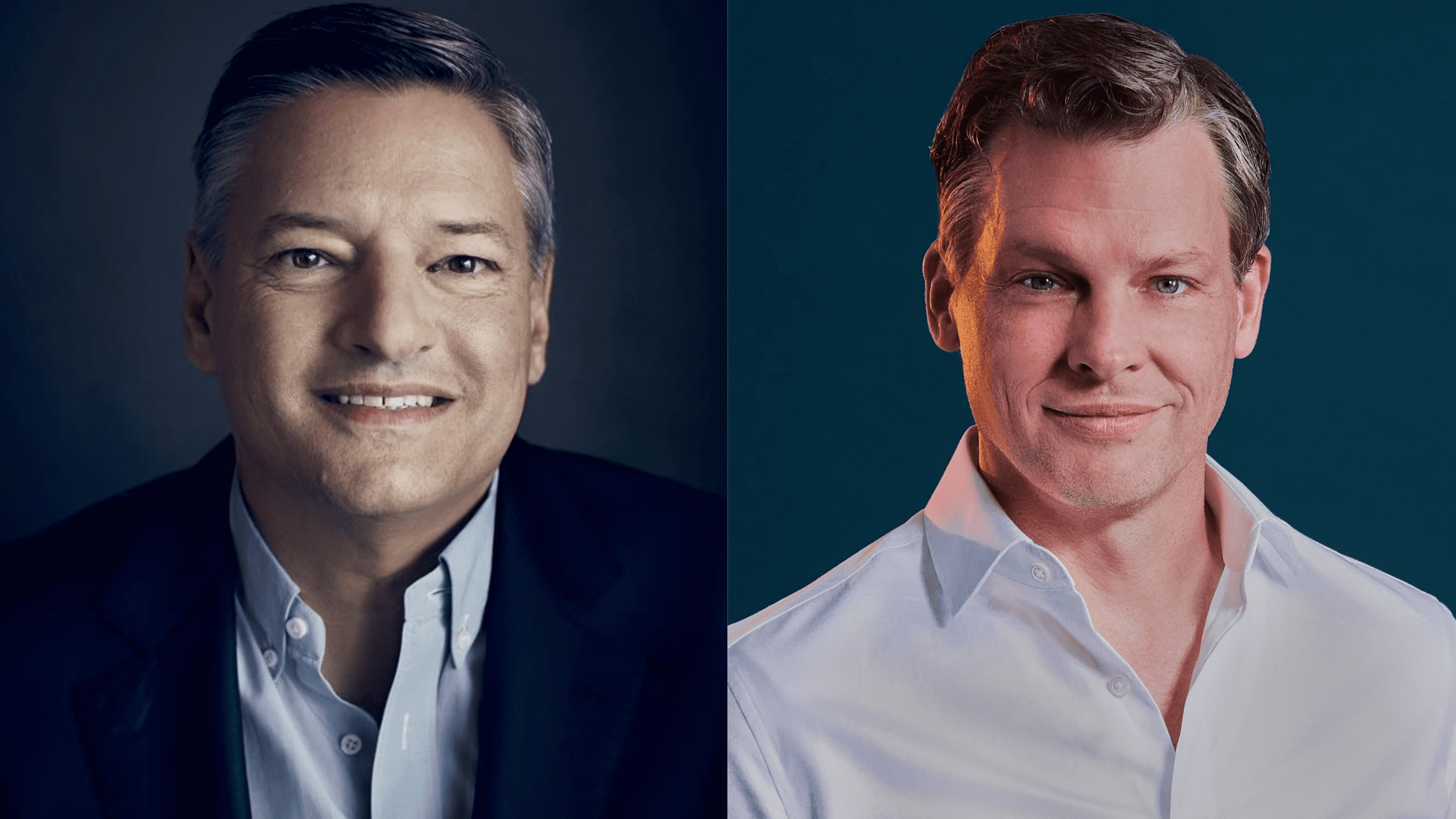 Netflix Co-CEOs Ted Sarandos and Greg Peters