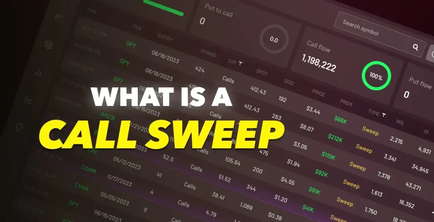 what is a call sweep