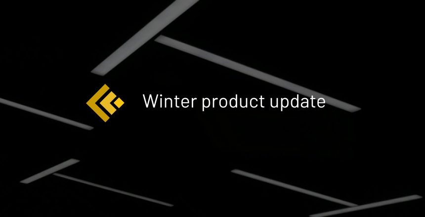 Winter product update