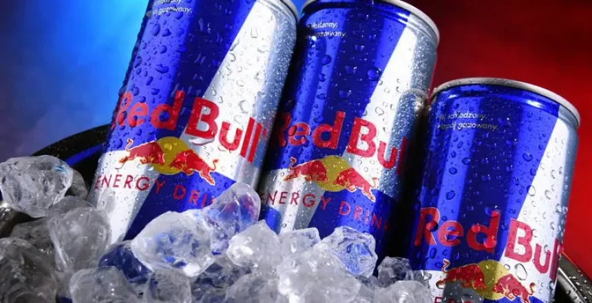 Poznan,,Pol,-,Oct,16,,2019:,Cans,Of,Red,Bull,